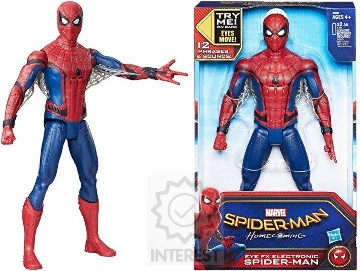 Spiderman Homecoming Figurka 30 cm Zvuky a Efekty Hasbro Marvel.