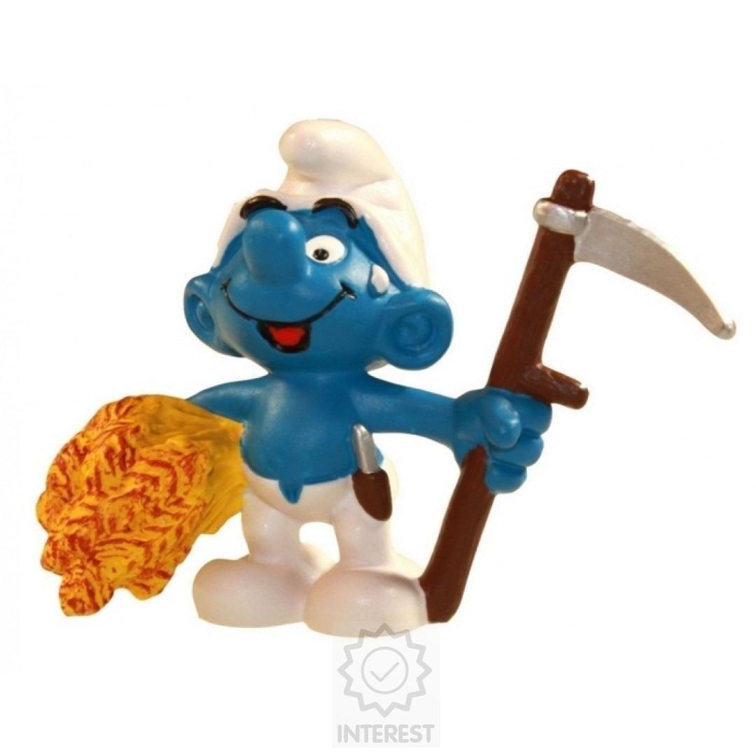 Figurka - Šmoula Farmář - Schleich.