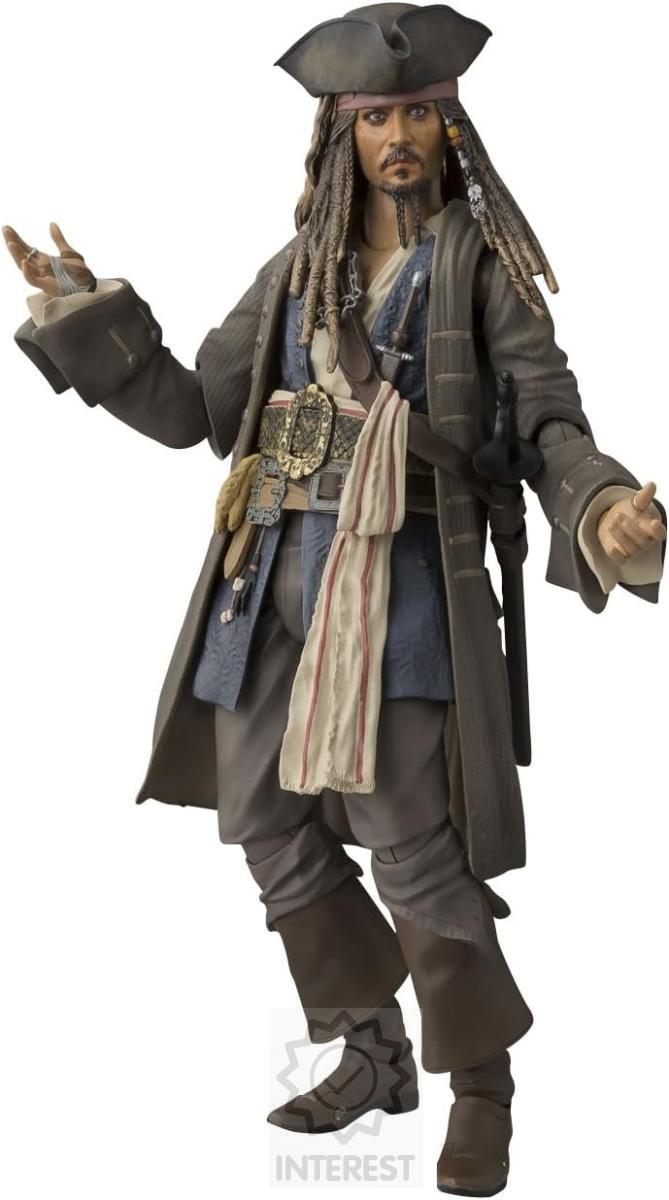 Figurka - Piráti z Karibiku, Jack Sparrow 16 cm Johnny Depp + příslušenství