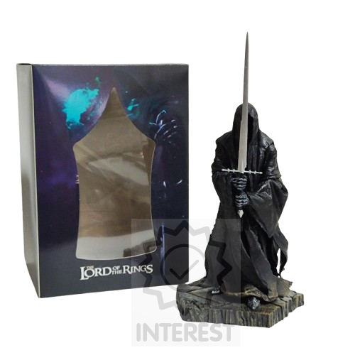 Sběratelská akční figurka Pán Prstenů Nazgul 27 cm s mečem.
