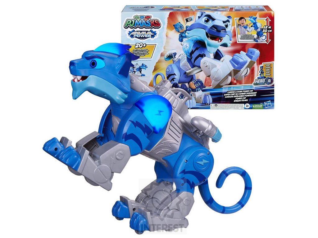 Figurka PJ Masks řvoucí statečný kocour s efekty + figurka Catboye.