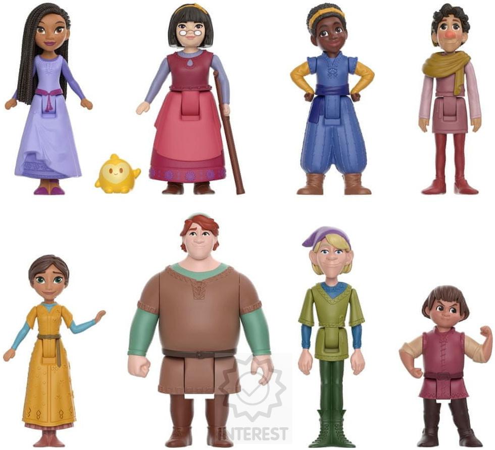 Disney Přání Sada 8 mini figurek.
