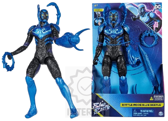 Spin Master Blue Beetle interaktivní Figurka 30 cm světlo a zvuky.