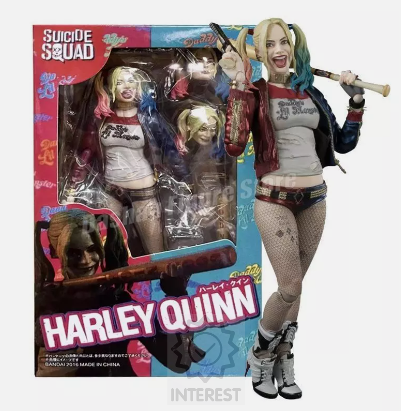 Akční figurka - Sebevražedný oddíl Harley Quinn 15 cm + příslušenství.