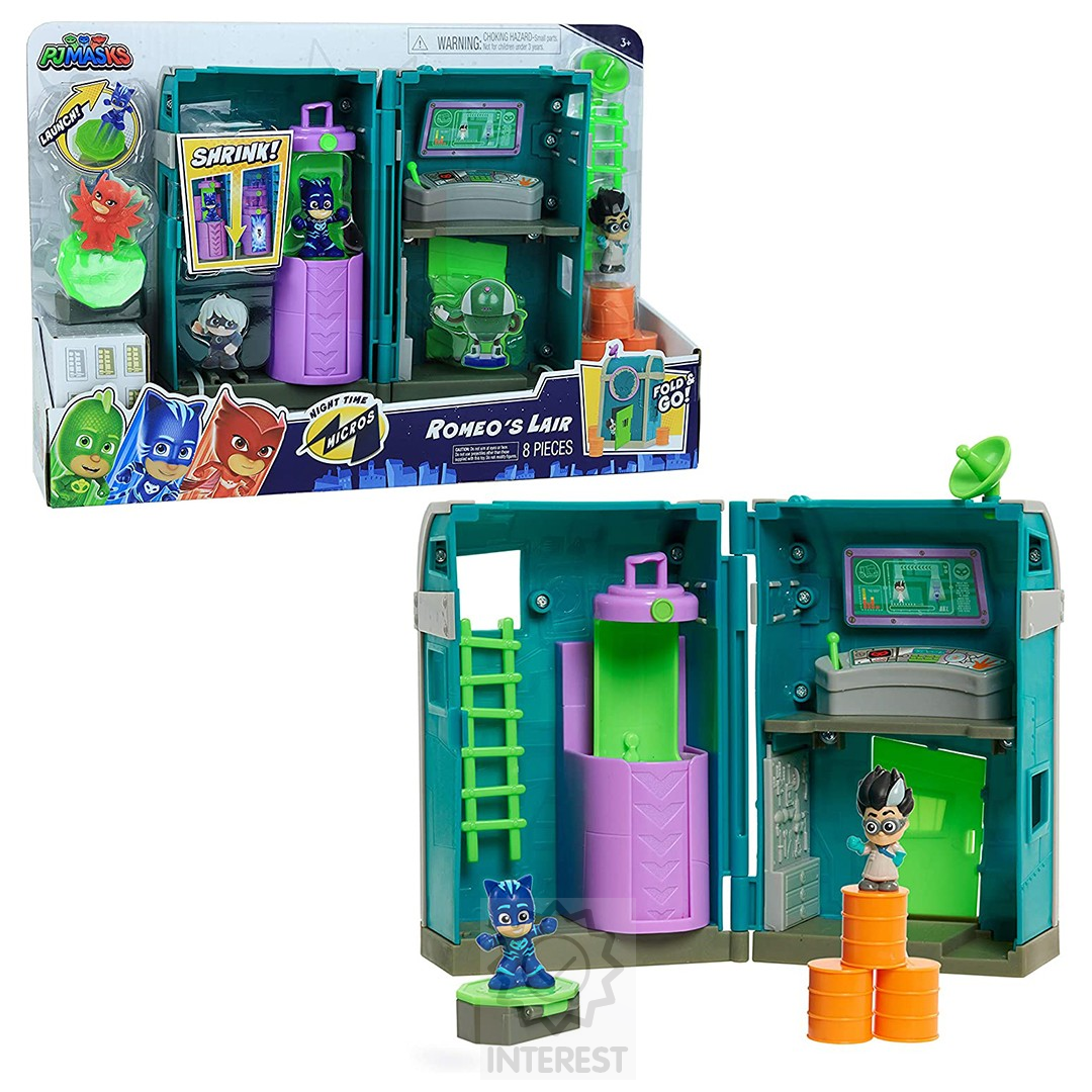PJ Masks - Laboratorium Romeo + figurky.
