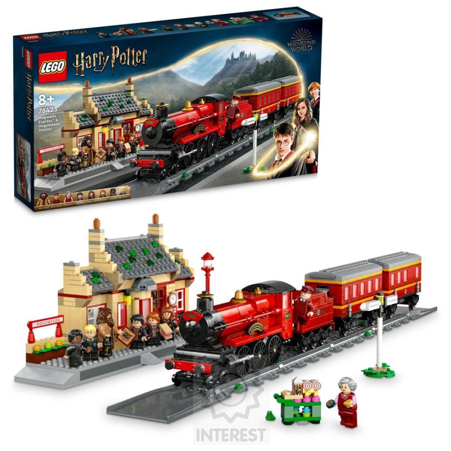 LEGO Harry Potter 76423 Bradavický expres a nádraží v Prasinkách.