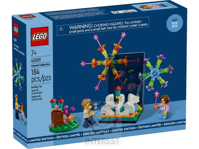 LEGO 40689 Oslava s ohňostroji - Limitovaná edice.