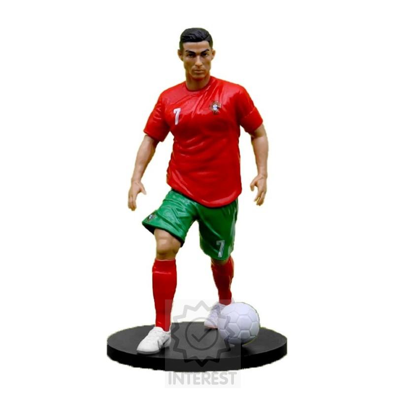 Fotbalová figurka - Cristiano Ronaldo - Portugalsko 18 cm.