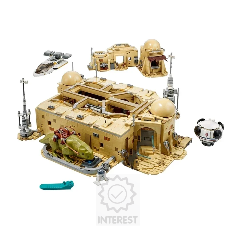 Stavebnice Star Wars Kantýna Mos Eisley + 22 figurek.