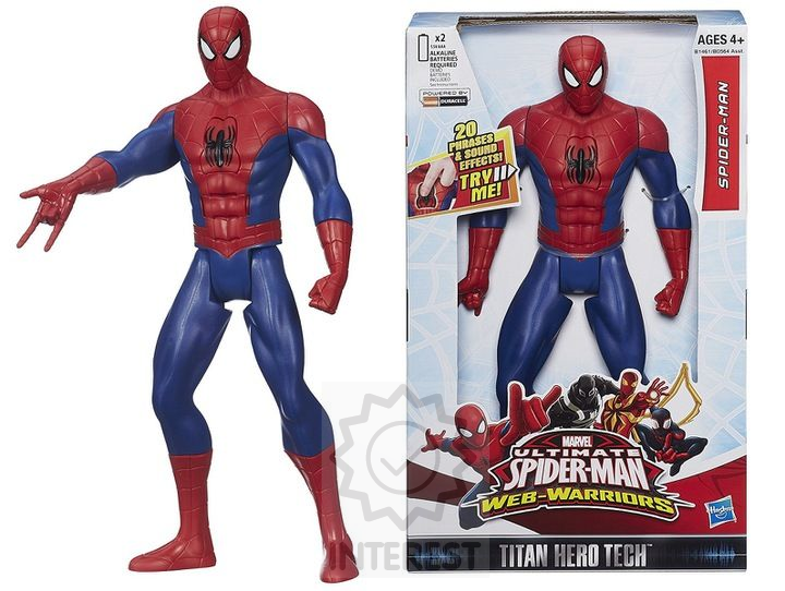Spiderman Titan Hero Figurka 30 cm Zvuky Hasbro Marvel.