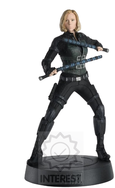 MARVEL MOVIE - Figurka Black Widow 1:16 Infinity War (BLOND VLASY)