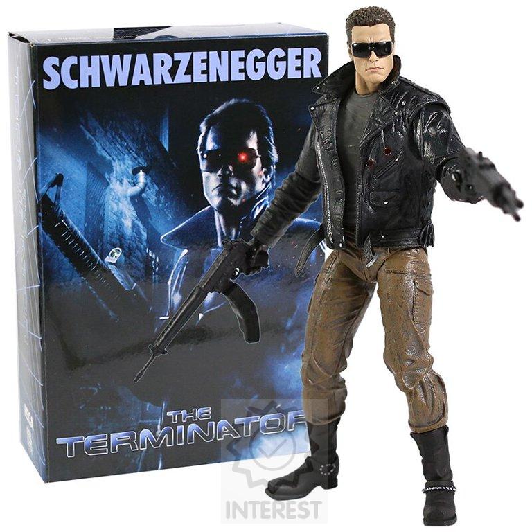 Figurka NECA - Terminátor T-800 policejní stanice útok 18 cm.