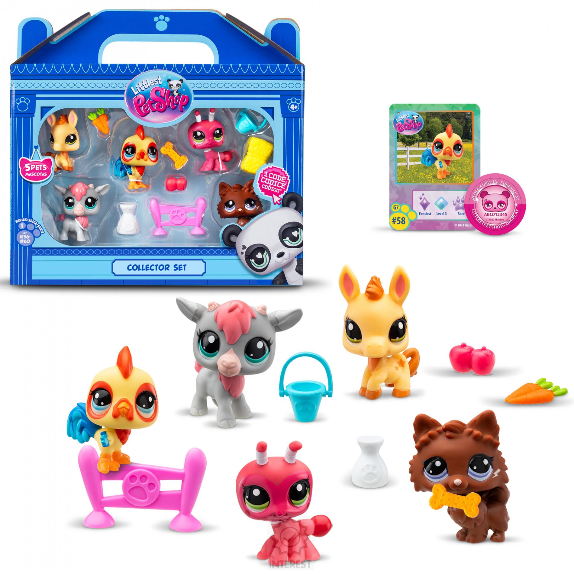 Littlest Pet Shop 5 figurek Farma.