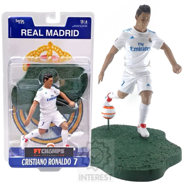 Fotbalová figurka - Cristiano Ronaldo 7 - Real Madrid 15 cm.