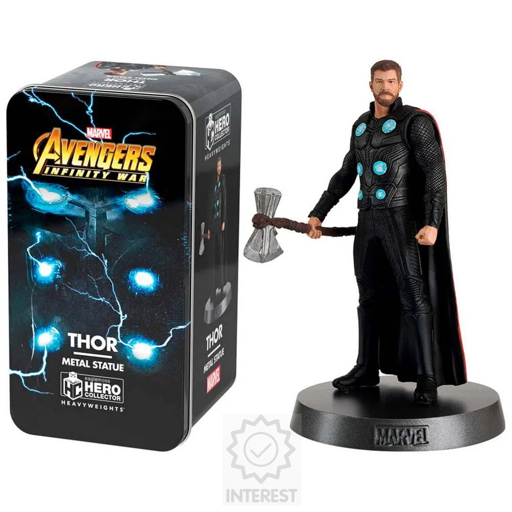 Eaglemoss - Kovová figurka Avengers Infinity War - THOR 1:18