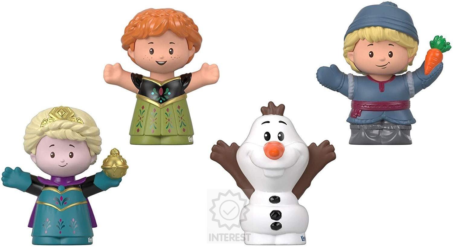 Fisher-Price Set 4 figurek Frozen - Little People.