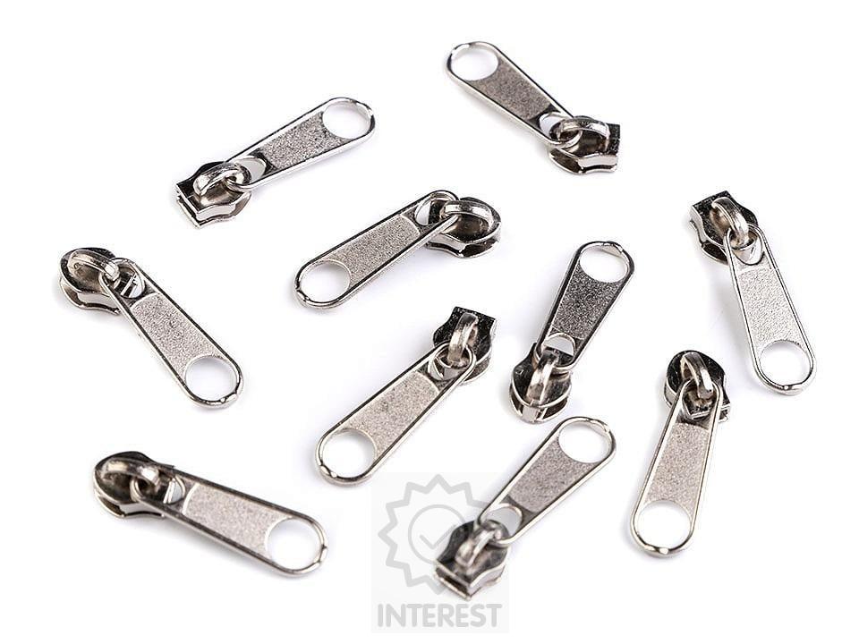 Jezdec ke spirálovým zipům 3 mm BX 10ks