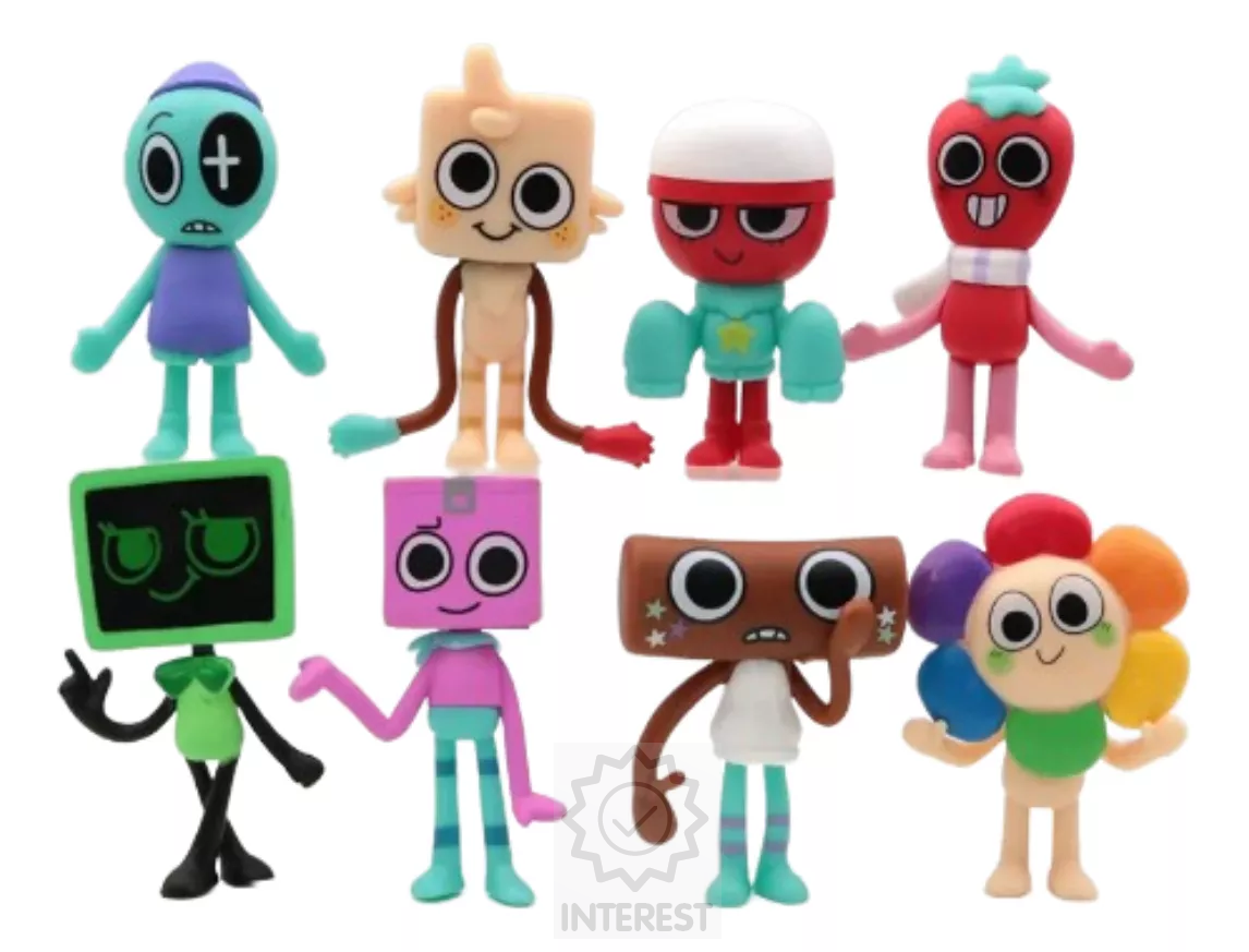 Sada 8 figurek Roblox/Dandys World.
