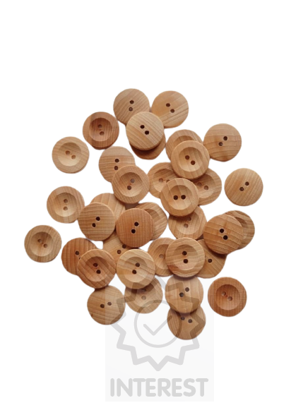 Knoflík dřevěný vel.40/4,50 - 36 ks