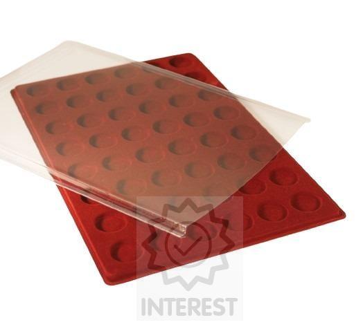 Semišové plato PO48 kulaté + kryt 