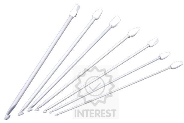 Pletací háček HOBI 19cm - Vel. 3,5mm - 4Ks.