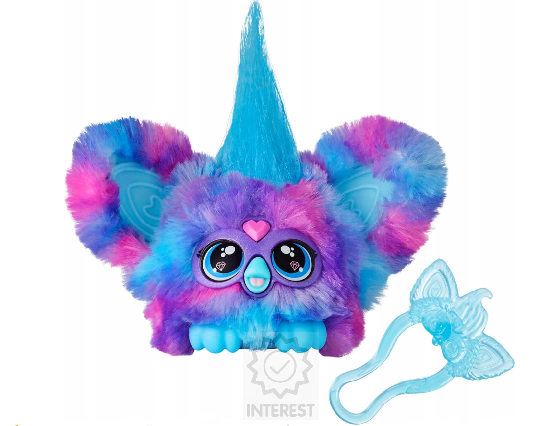 Furby Furblets Luv-Lee K-Pop, elektronická mini plyšová hračka.