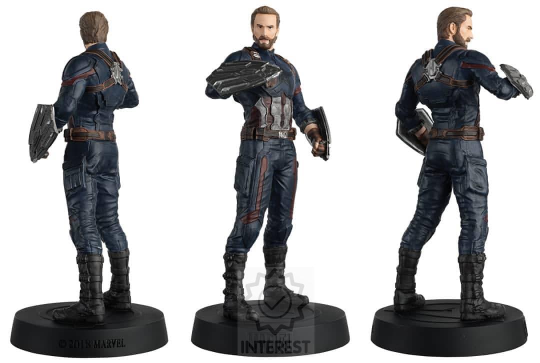 MARVEL MOVIE - Figurka Captain America (Avengers: Infinity War) 1:16.