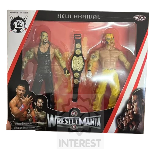 Set 2 figurek Wrestltmania 18 cm.