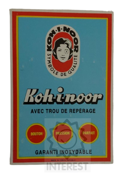 Kovové patenty KOH-I-NOOR