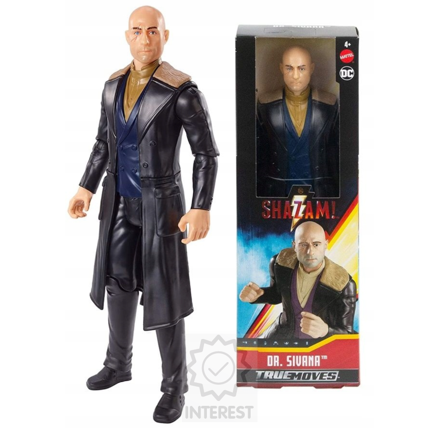 Dr Sivana s filmu Shazam Figurka 30 cm Mattel DC.