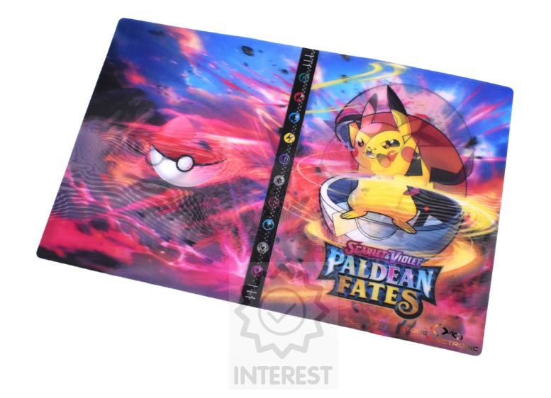 Album na kartičky pokémon 3D - A4 - Na 432 karet.