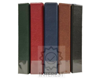Vatovaný Album - desky A4 - Na bankovky a jiné Barva červená