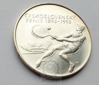 500 Kčs 1993 - Československý tenis