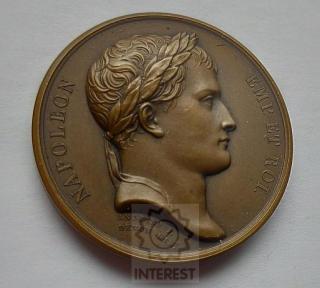 Medaile - Napoleon - Sirotci Čestné legie 1810
