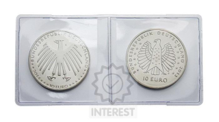 Dvojité kapsičky na mince, skládací do průměru 60mm LINDNER- (K144052)