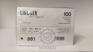 Ochranná fólie LINDNER na bankovky a jiné - 155 x 100 mm