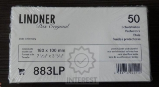 Ochranná fólie LINDNER na bankovky a jiné - 180 x 100 mm