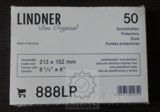 Ochranná fólie LINDNER na bankovky a jiné - 213 x 152 mm