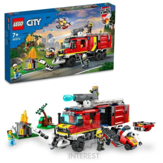LEGO City 60374 Velitelský vůz hasičů..