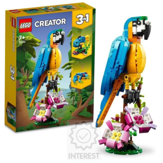 LEGO Creator 31136 Exotický papoušek.