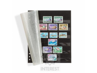 Albové listy OMEGA na poštovní známky, kartonové LEUCHTTURM - (K92115)