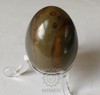 Yoni - Kamenné vaginální vajíčko - Jaspis 70,67gr.