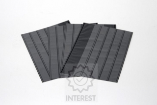 Zasunovací černé karty o velikosti 158 x 110 mm