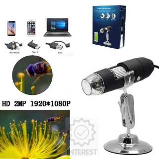 Digitální mikroskop USB - 50 x 1000 zvětšení