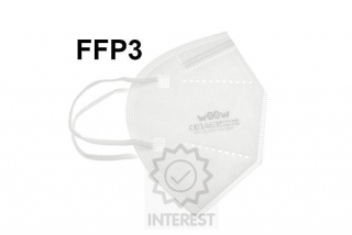 Respirátor FFP3, protective mask WOOW 