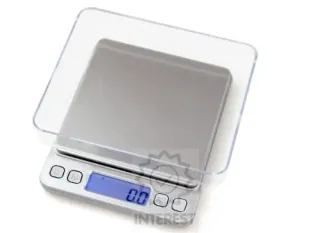 Profesionální digitální váha - 500g - 0,01g. + plastová nádoba