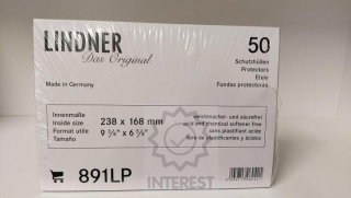 Ochranná fólie LINDNER na bankovky a jiné - 238 x 168mm