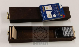 dřevěná kazeta LINDNER - na rámečky REBECK nebo QUADRUM