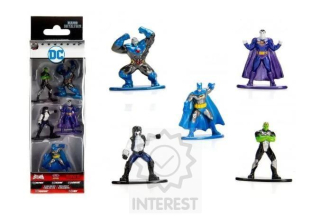 Metalfigs – Superhrdinové 5 ks figurek. Jada Toys.